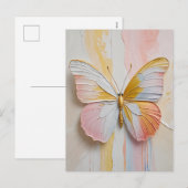 Het eerste licht van de monarch feestdagenkaart (Voorkant / Achterkant)