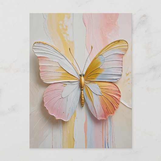 Het eerste licht van de monarch feestdagenkaart (Voorkant)