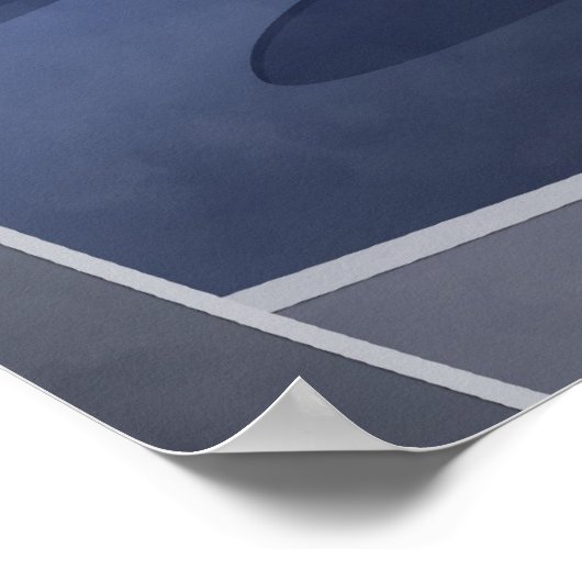 Het eerste Man ter verwelkoming van buitenlanders Poster (Hoek)