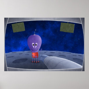 Het eerste Man ter verwelkoming van buitenlanders Poster