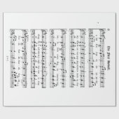 Het eerste noel-omslagpapier cadeaupapier (Vlak)