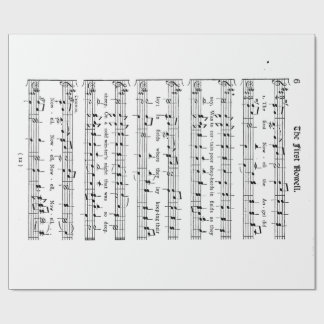 Het eerste noel-omslagpapier cadeaupapier