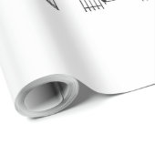 Het eerste noel-omslagpapier cadeaupapier (Rol Hoek)