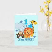 Het eerste Oerwoud van de Verjaardag Kaart (Gele Bloem)