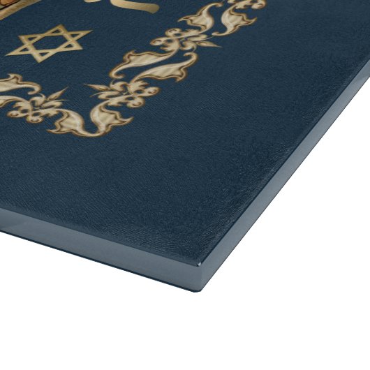 "Het eerste Pesach" Fine Art Gift Snijplank (Hoek)