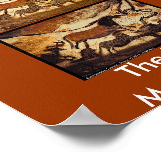 Het eerste stuk poster (Hoek)