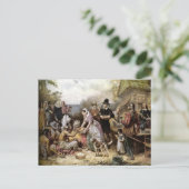Het eerste Thanksgiving Briefkaart (Staand voorkant)