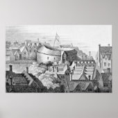 Het Eerste Theater van het Wereldbol of het Theate Poster (Voorkant)