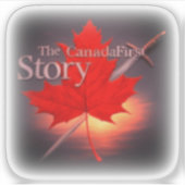 HET EERSTE VERHAAL VAN CANADA STICKER (Voorkant)