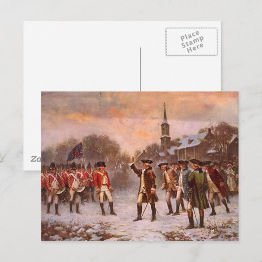 Het eerste verzet van Percy Moran Briefkaart (Voorkant / Achterkant)