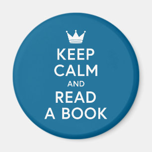 Het Eetbare Koekje van de Kleur houdt Kalm en lees Magneet