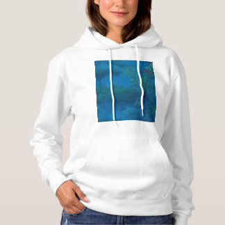 Het eeuwige meer in het cederbos hoodie