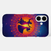 Het eeuwige ritme van Shakti Case-Mate iPhone Case (Achterkant (horizontaal))