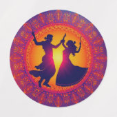 Het eeuwige ritme van Shakti Labels (Design 2)