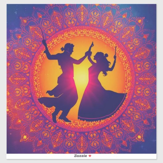 Het eeuwige ritme van Shakti Sticker (Vel)