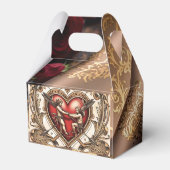 Het eeuwige schot van de liefde bedankdoosjes (Achterkant)