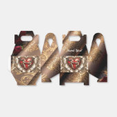 Het eeuwige schot van de liefde bedankdoosjes (Uitgevouwen)