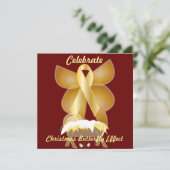 Het effect van de kerstvlinder van de gevierde Ker Kaart (Staand voorkant)