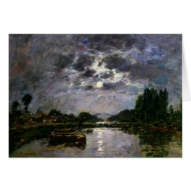 Het effect van de maan, 1891 (olie op canvas) (Voorkant Horizontaal)