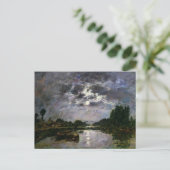 Het effect van de maan, 1891 (olie op canvas) briefkaart (Staand voorkant)