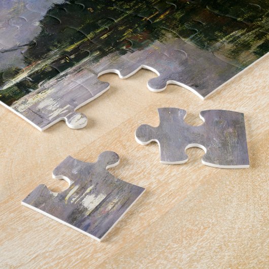 Het effect van de maan, 1891 (olie op canvas) legpuzzel (Zijkant)