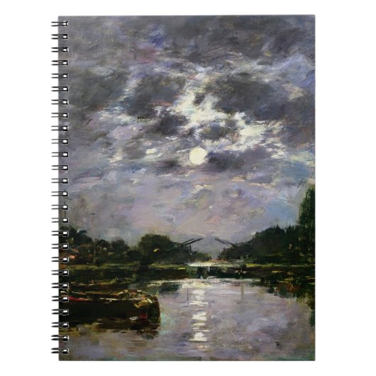 Het effect van de maan, 1891 (olie op canvas) notitieboek (Voorkant)