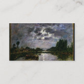 Het effect van de maan, 1891 (olie op canvas) visitekaartje (Achterkant)