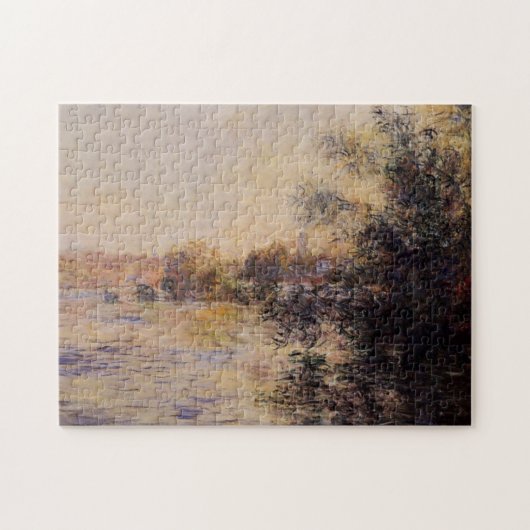 Het effect van de Seine Monet Fine Art Legpuzzel (Horizontaal)