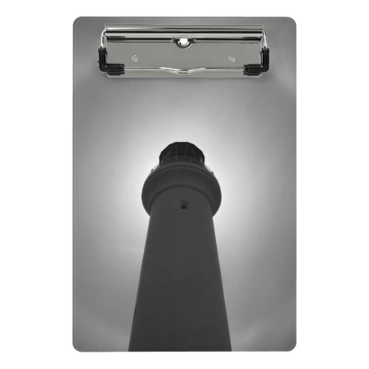 Het Effect van de vuurtoren - zwart-wit Mini Klemb Klembord (Voorkant)