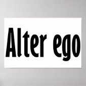 Het ego veranderen poster (Voorkant)