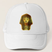 Het Egyptische gouden Toetanchamon masker Trucker Pet (Voorkant)