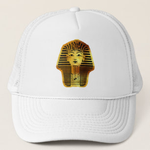 Het Egyptische Gouden Tutankhamun Masker Trucker Pet