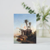 Het Egyptische landschap Carlos de Haes Briefkaart (Staand voorkant)