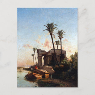 Het Egyptische landschap Carlos de Haes Briefkaart