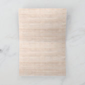 Het Egyptische Wenskaart van het Monogram van de Notitiekaartje (Binnen)