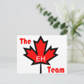 het eh - team briefkaart (Staand voorkant)