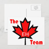 het eh - team briefkaart (Voorkant / Achterkant)