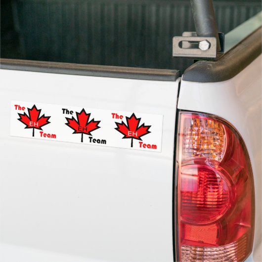 het eh - team canada - bumpersticker (Op Truck)