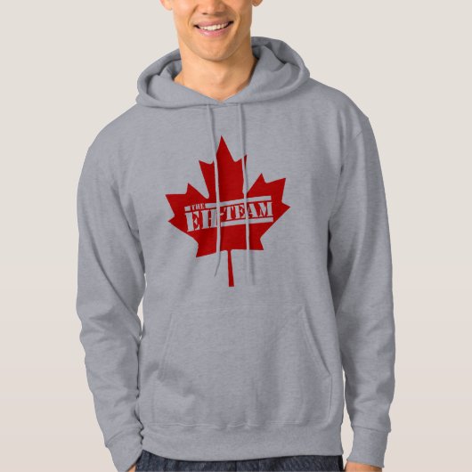 Het Eh Team Canada Maple Leaf Hoodie (Voorkant)