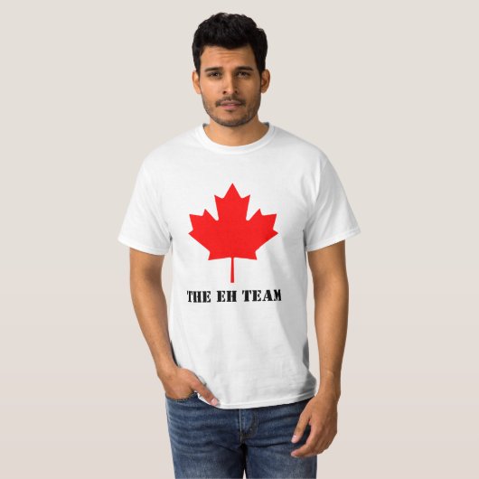 Het Eh Team Canadian Shirt (Voorkant volledig)