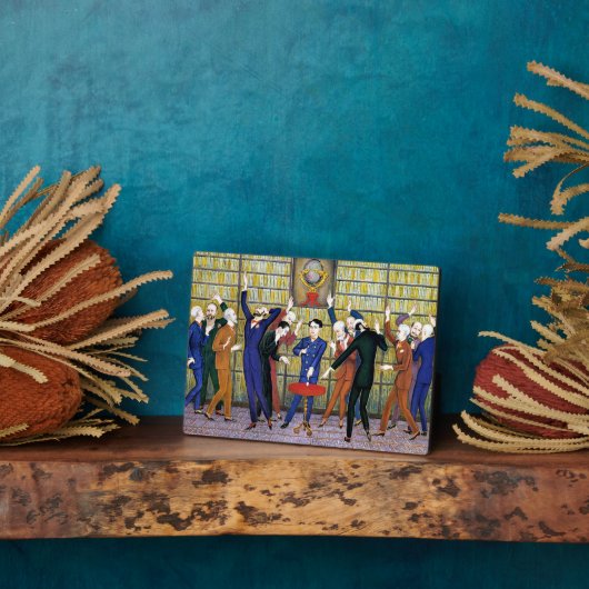 Het ei van Columbus, kunst, Fotoplaat (Zijkant)