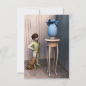 Het ei (versie met kleine jongen) aankondiging (Voorkant)