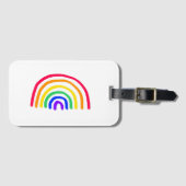 Het eigen kunstwerk van je kind | Kinder tekening  Bagagelabel (Voorkant (horizontaal))