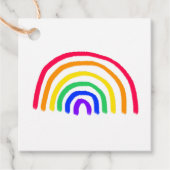 Het eigen kunstwerk van je kind | Kinder tekening  Bedankjes Labels (Voorkant)