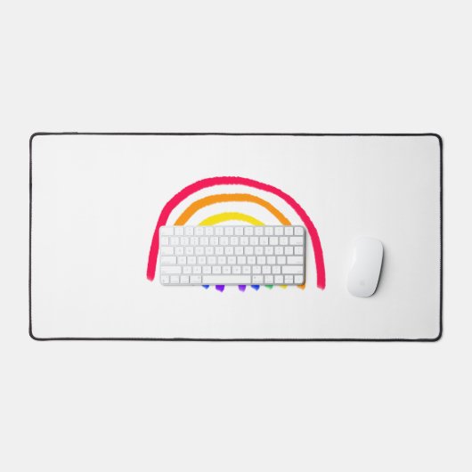 Het eigen kunstwerk van je kind | Kinder tekening  Bureaumat (Keyboard & Muis)