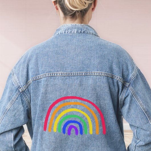 Het eigen kunstwerk van je kind | Kinder tekening Denim Jacket