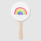 Het eigen kunstwerk van je kind | Kinder tekening  Handwaaier (Voorkant)