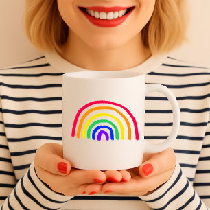 Het eigen kunstwerk van je kind Kinder tekening Koffiemok