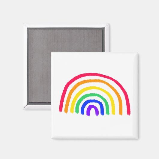 Het eigen kunstwerk van je kind | Kinder tekening  Magneet (Voorkant / Achterkant)