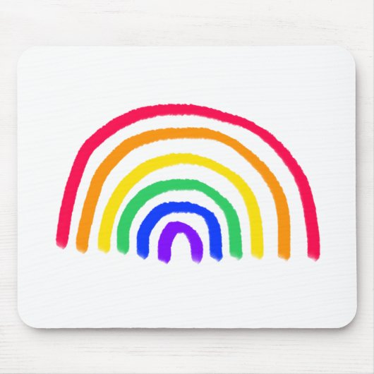 Het eigen kunstwerk van je kind | Kinder tekening  Muismat (Voorkant)